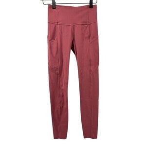 Lululemon Women 4 Lululemon‎ Fast Free High Rise Tight 25" Cool Cherry NWOT